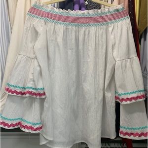 Impeccable Pig off the shoulder top